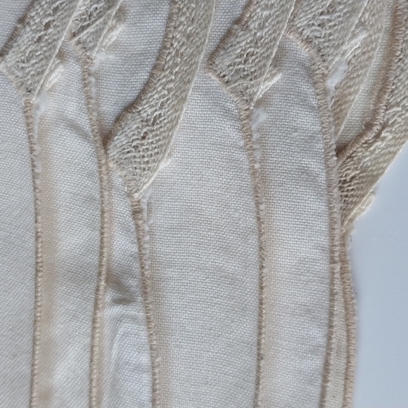 BATTENBURG Napkins Dinner Cross Stitch Embroideded Luxury Vintage (9) - Picture 7 of 10